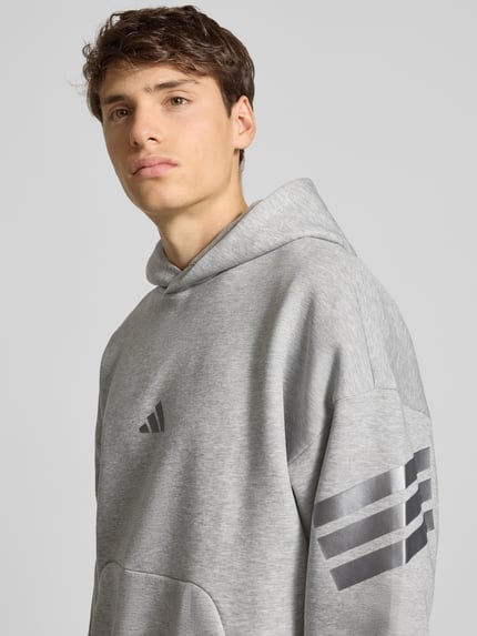 adidas Sportswear Hoodie met capuchon Middengrijs - 3