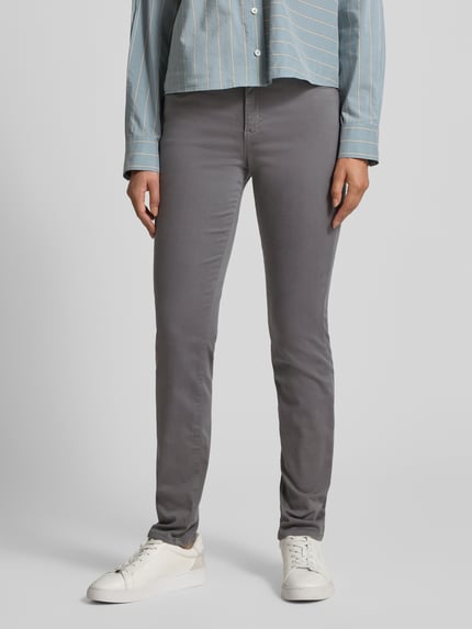 Brax Straight Fit Jeans im 5-Pocket-Design Modell 'STYLE.SHAKIRA' Dunkelgrau 4