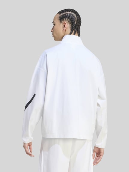 adidas Sportswear Regular Fit Sweatjacke mit Logo-Print Weiss 5
