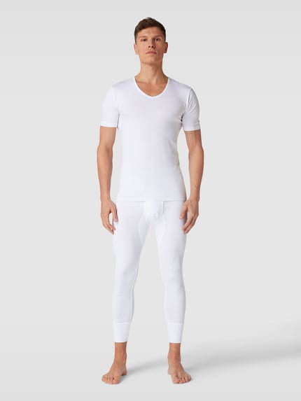GÖTZBURG 1889 Unterhemd mit V-Ausschnitt Modell 'COMFORTCOTTON' Weiss 1