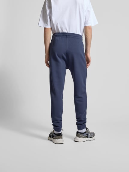 MAISON KITSUNÉ Spodnie dresowe z czystej bawełny Ciemnoniebieski 5