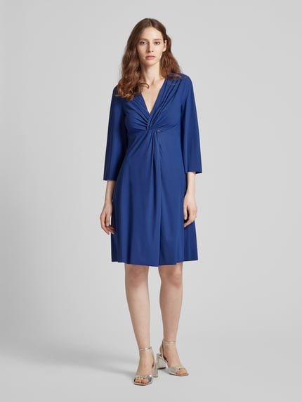 Raffaello Rossi Minikleid mit Knotendetail Modell 'JAMELIA' Dunkelblau 1