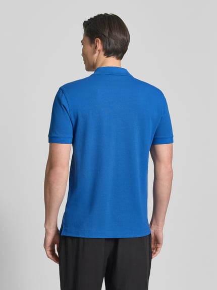 BOSS Regular Fit Poloshirt aus reiner Baumwolle Modell 'PALLAS' Blau 5