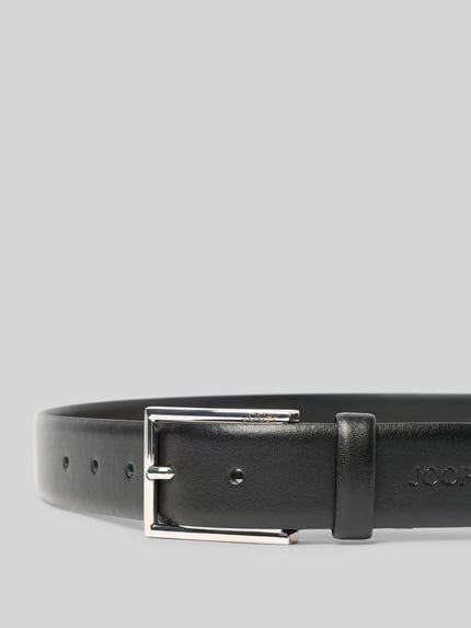 JOOP! COLLECTION Gürtel aus Rindsnappa mit Logo-Prägung Black 2