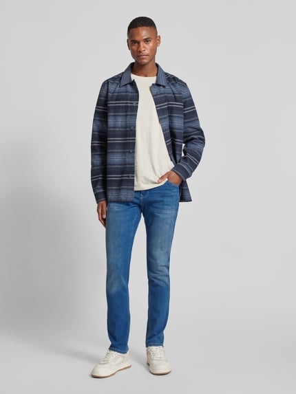 Tom Tailor Denim Straight Fit Jeans aus Baumwoll-Mix Modell 'AEDAN' Hellblau 1