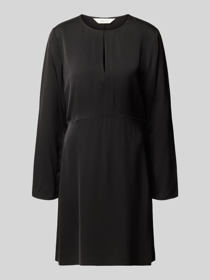 Selected Minikleid mit Schlüssellochausschnitt Black 2