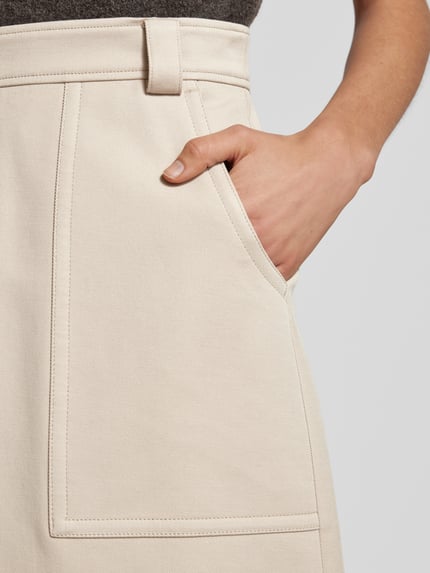 windsor. Minirock mit aufgesetzten Taschen Beige Melange 3