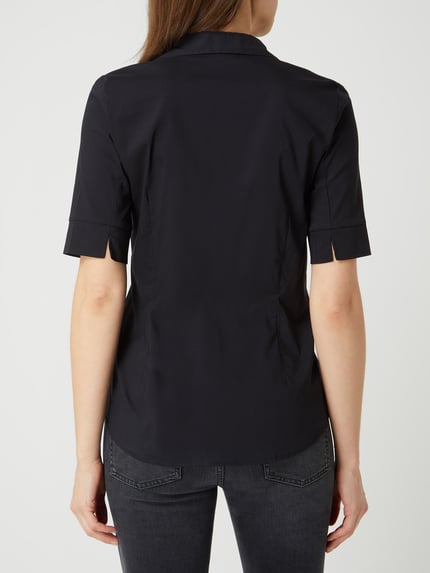 MORE & MORE Blouse met korte mouw  Zwart - 5
