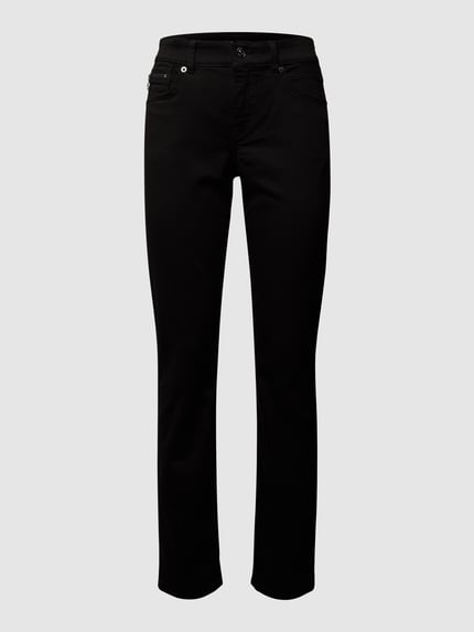 MAC Slim Fit Jeans mit Reißverschlusstasche Black 2