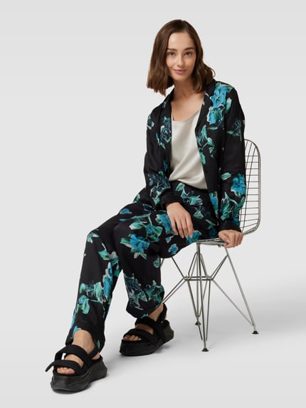 The Kooples Stoffen broek met all-over print Zwart - 1
