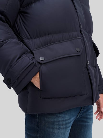 Brax Daunenjacke mit Kapuze Marine 3