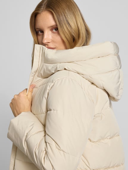 MANGO Steppmantel mit Zweiwege-Reißverschluss Modell 'TOKYO' Offwhite 3