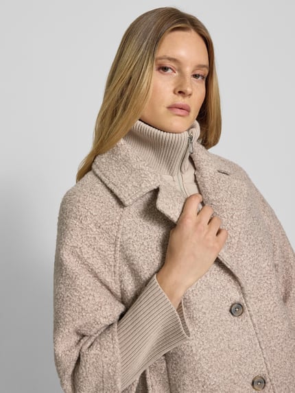 Tom Tailor Regular Fit Cape Jacke mit Teddyfell
Beige 3