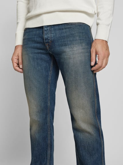 Tiger of Sweden Regular Fit Jeans im 5-Pocket-Design Modell 'MARTY' Jeansblau 3