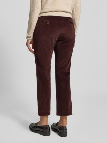 Weekend Max Mara High Waist Cordhose Modell 'MARRUCA' Bordeaux 5