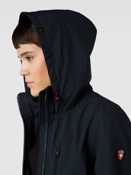 Wellensteyn Shaped Fit Funktionsjacke mit Label-Detail Modell 'WESTSIDE' Marine 6