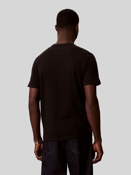 CK Calvin Klein Regular Fit T-Shirt mit Logo Print Black 5