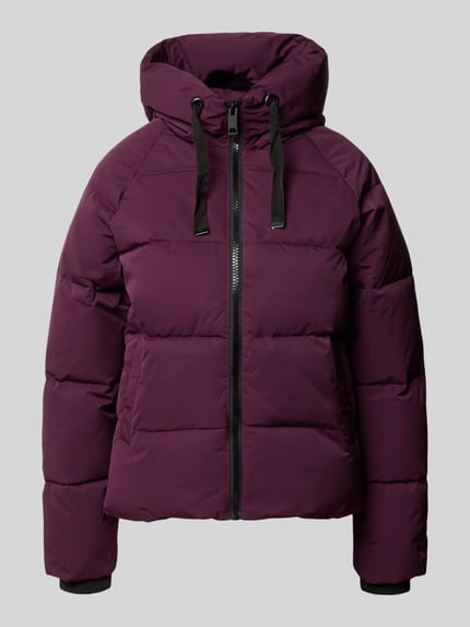 MSCH Copenhagen Regular Fit Steppjacke aus Material-Mix Modell 'Pavinaria' Purple 2