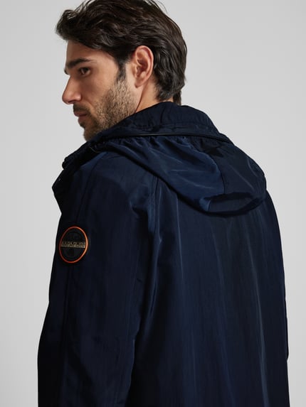 Napapijri Jack met opstaande kraag, model 'BISENZIO' Marineblauw - 3