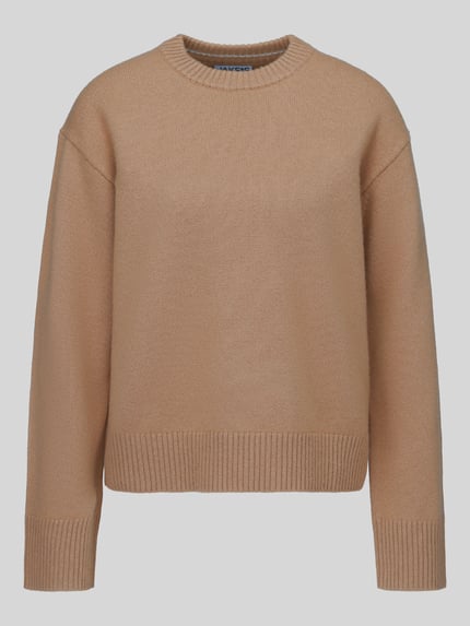 Jake*s Casual Regular Fit Pullover aus reiner Wolle Camel 2
