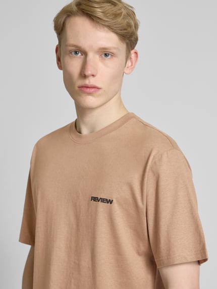 REVIEW T-Shirt mit Rundhalsausschnitt Mud 3