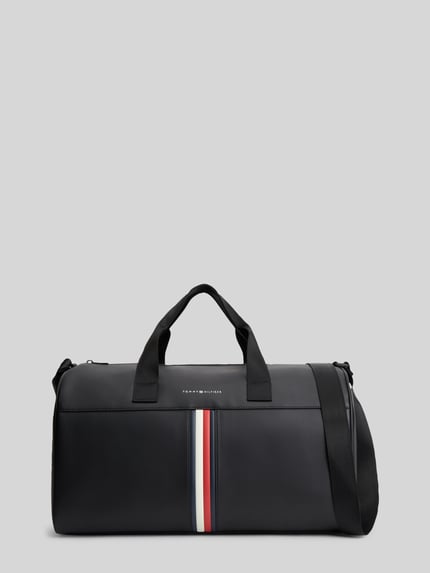 Tommy Hilfiger weekendtas met logodetail BLACK - 2