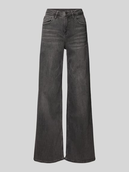 OPUS Wide fit jeans in 5-pocketmodel, model 'Minah' Middengrijs - 2