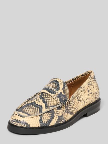 Steve Madden Loafer mit strukturierter Sohle Modell 'Adison' Beige Melange 1
