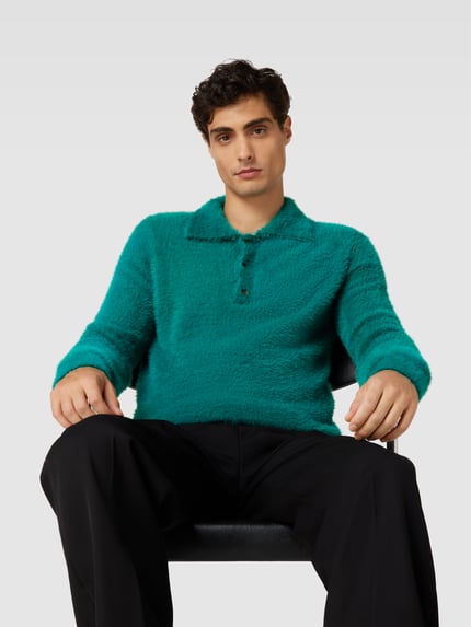 WOOD WOOD Longsleeve in bontlook Groen - 3