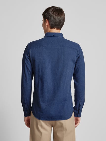 JACK & JONES Premium Freizeithemd mit Button-Down-Kragen Modell 'BROOK' Ocean 5