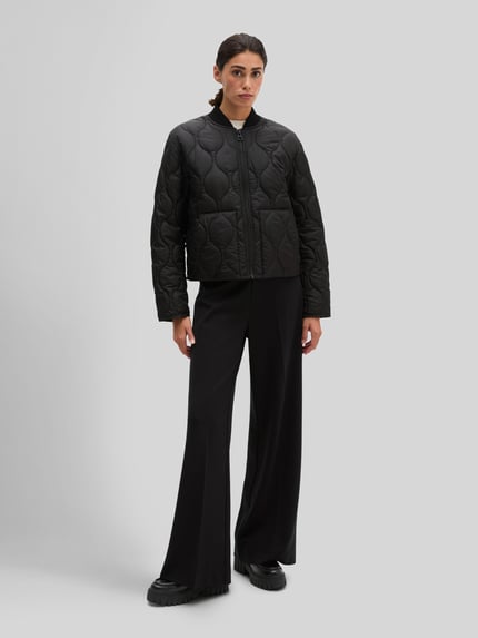 Marc O'Polo Relaxed Fit Steppjacke mit gesteppter Struktur Black 1