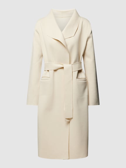 VILA Lange jas met reverskraag, model 'juice' Beige - 2