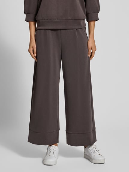 Rich & Royal Culotte mit Gesäßtaschen Modell 'Peach' Schoko 4