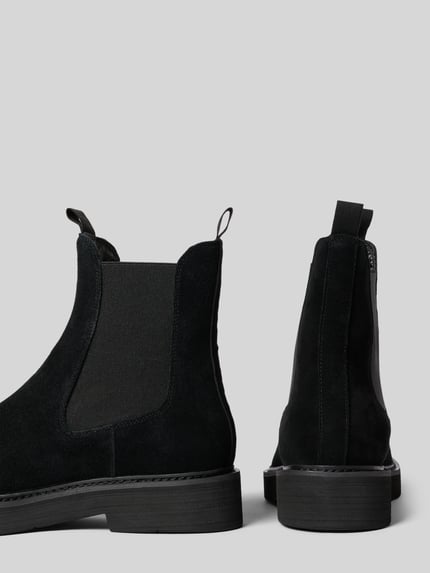 Steve Madden Chelsea boots met gestructureerde zool, model 'BRANTLEY' Zwart - 2
