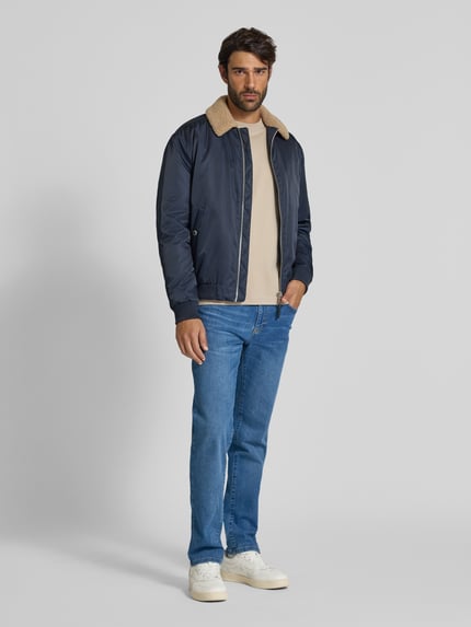 MCNEAL jeansy o kroju slim fit z 5 kieszeni Niebieski 1
