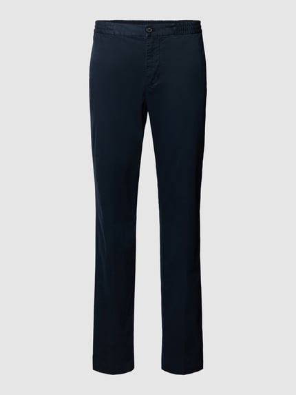 Tommy Hilfiger Slim fit chino met paspelzakken, model 'CHELSEA' Donkerblauw - 2