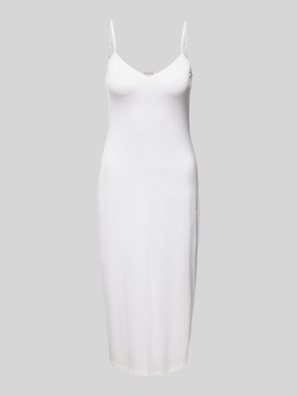 HANRO Unterkleid mit V-Ausschnitt Offwhite 1