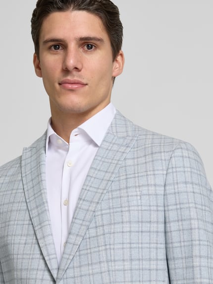 CINQUE Regular Fit Sakko aus mit Leinen-Anteil Modell 'MICHELE' Hellblau 3