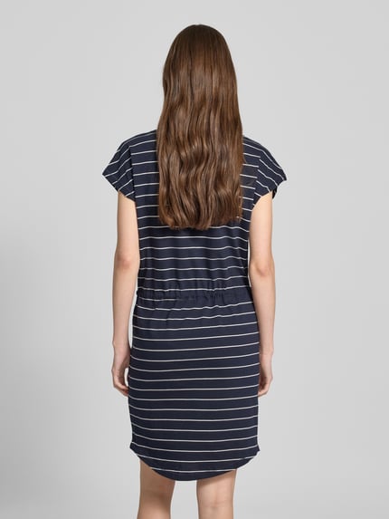 ONLY Flatteuze mini-jurk van puur katoen, model 'MAY' Donkerblauw - 5
