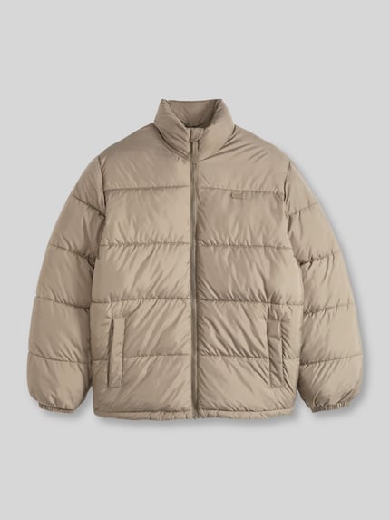 Levi's® Regular Fit Steppjacke mit Stehkragen Beige 2