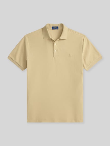 Polo Ralph Lauren Slim fit poloshirt van puur katoen Beige - 2