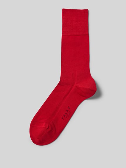 FALKE Socken in melierter Optik Rot 1