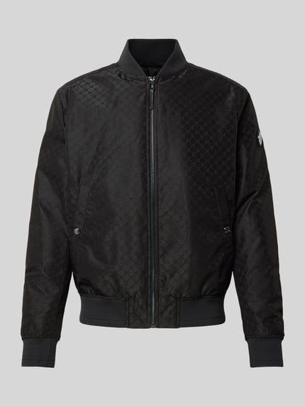 JOOP! COLLECTION Regular Fit Sweatjacke mit Allover-Motiv-Print Black 2