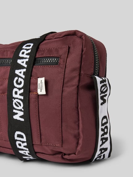 MADS NØRGAARD Schoudertas met voorvakken, model 'Bel Silvo Cappa' Bordeaux - 3