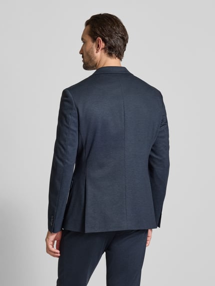 MCNEAL Slim fit colbert met viscose Donkerblauw - 5