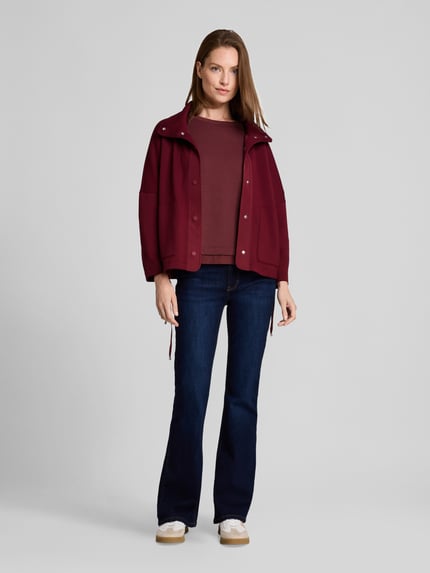 Tom Tailor Sweatshirt met katoen-aandeel Bordeaux - 1
