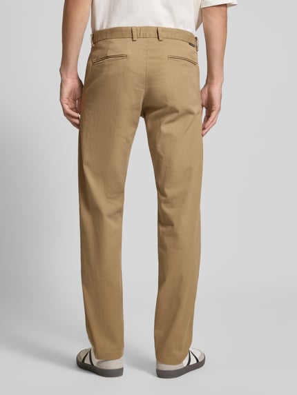 JACK & JONES Chino o kroju relaxed fit z kieszeniami z tyłu model 'KANE' Beżowy 5