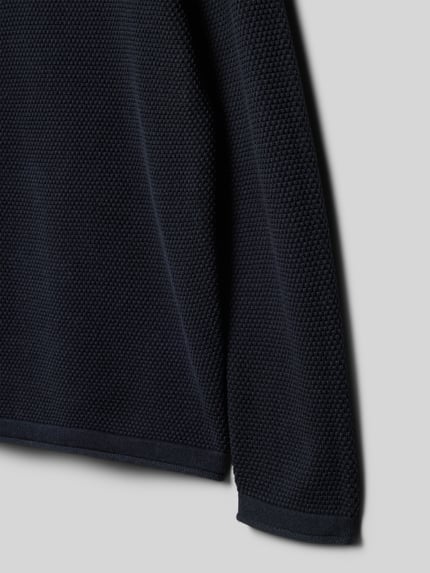 ONLY & SONS Regular Fit Strickpullover aus reiner Baumwolle Modell 'PANTER' Marine 2