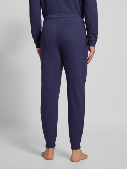 HUGO Regular Fit Sweatpants aus Baumwoll-Mix Modell 'AUSTIN PANTS' Marine 5