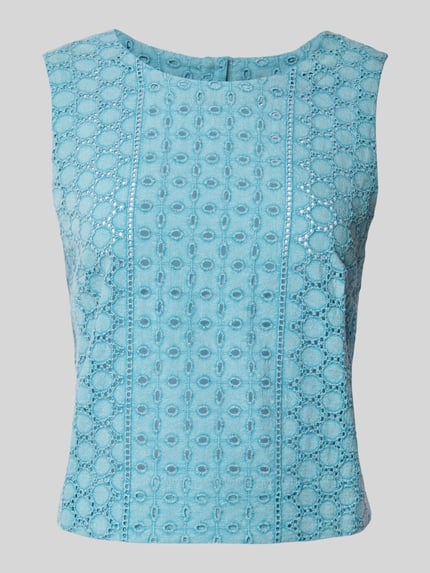 Jake*s Casual Top im Batik Look Eisblau 2